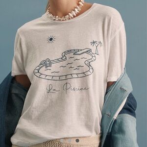 Anthro Sundry La Pesci e Graphic Tee M